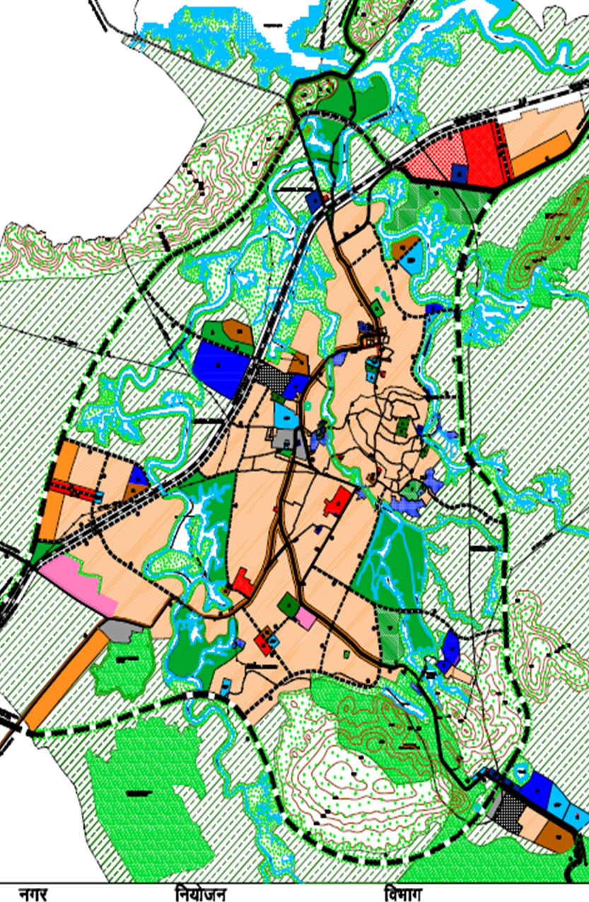 proposed aster plan land use of Karauli